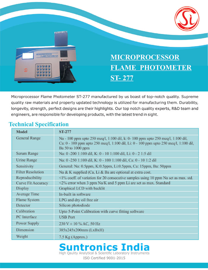 Microprocessor-Flame-Photom